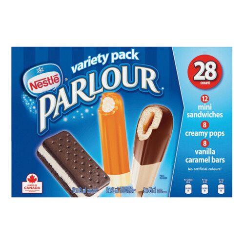 Parlour Ice Cream Treats Variety Pack 28 Count 1.476 L