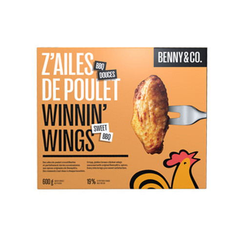 Benny&Co. Frozen Chicken Wings Sweet BBQ 600 g