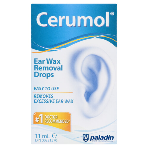 Cerumol Ear Wax Remover 220 mg Ear Drops 11 ml