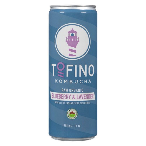 Tofino blueberry lavender org Kombucha 355 ml