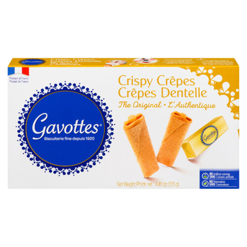 Gavottes Crispy Crepe Cookies Original 125 g