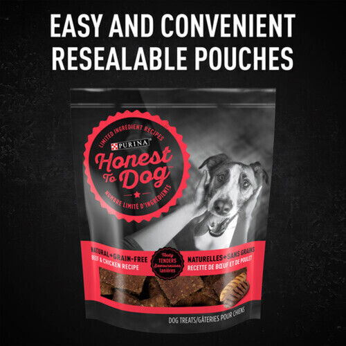 Honest to Dog Treats Grain Free Beef & Chicken Recipe Natural 454 g