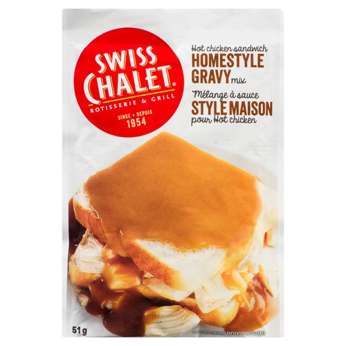 Swiss Chalet Gravy Mix Sandwich Homestyle Hot Chicken 51 g