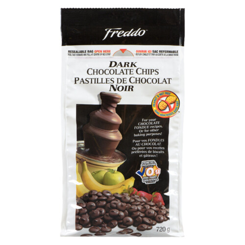 Freddo Peanut Free Dark Chocolate Chips 720 g