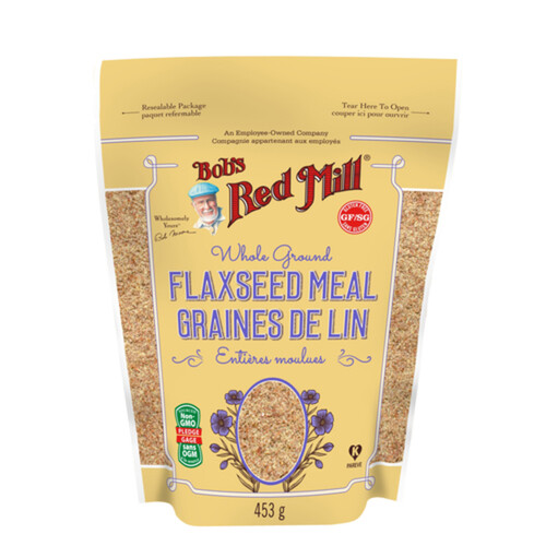 Bob's Red Mill Whole Ground Brown Flaxseed Meal 453 g