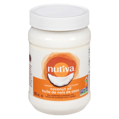 Nutiva Organic Refined Coconut Oil 860 ml