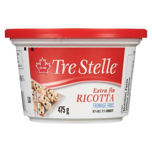 Tre Stelle Cheese Ricotta Extra Smooth 475 g