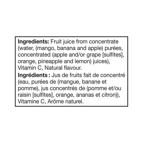 Oasis Smoothie Tropical Mango 1.6 L