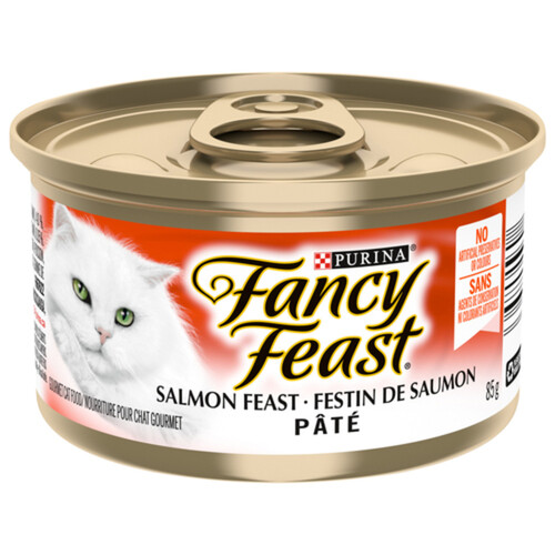 Fancy Feast Wet Cat Food Pâté Salmon Feast 85 g