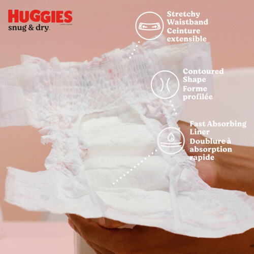 Huggies Diapers Snug & Dry Size 3 168 Count