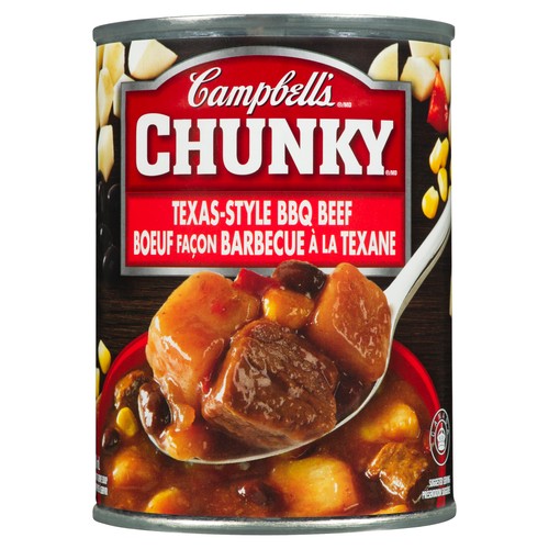Campbell's Chunky Soup Texas Style Barbecue Beef 540 ml