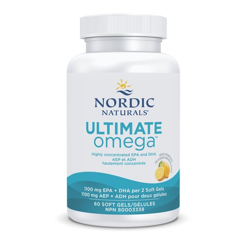Nordic Naturals 1100 mg Ultimate Omega Softgels 60 Count