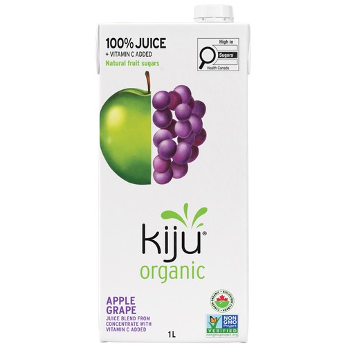 Kiju Organic Juice Blend Apple Grape Fruit 1 L