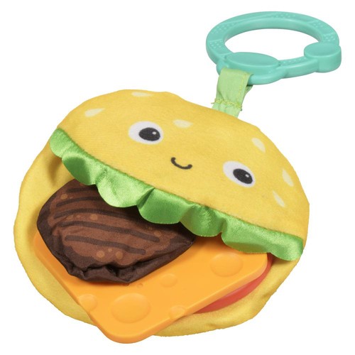 Bright Starts Teether Toy Say Cheeseburger 1 Count