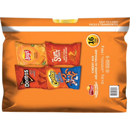 Frito Lay Multipack Cheesy Mix 16 count 448 g