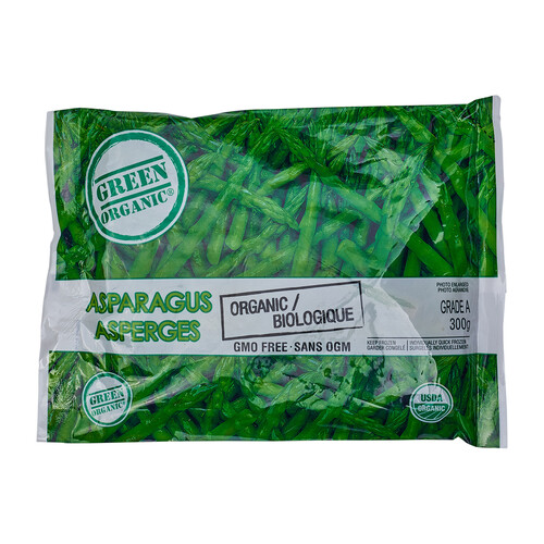 Green Organic Frozen Asparagus 300 g