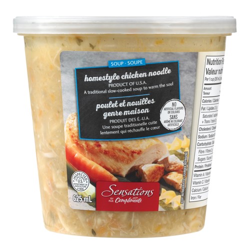 Sensations Soup Homestyle Chicken Noodle 625 ml