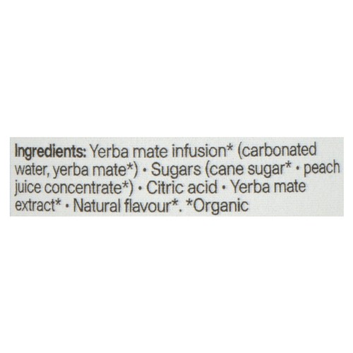 Mate Libre Yerba Mate Energy Infusion Peach 355 ml (can)
