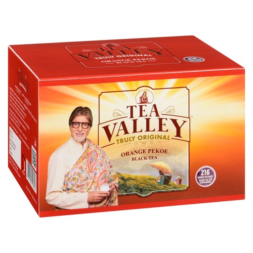 Tea Valley Black Tea Orange Pekoe Tea Bags 216 Count