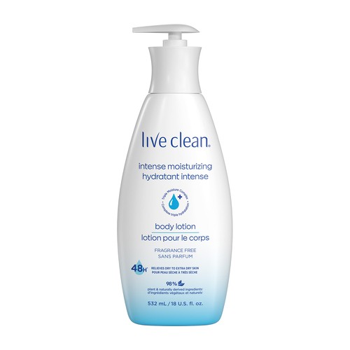 Live Clean Body Lotion Intense Moisture 532 ml