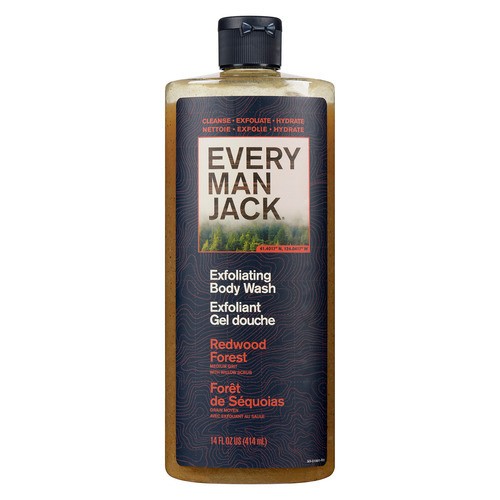 Every Man Jack Exfoliating Body Wash Redwood Forest 414 ml