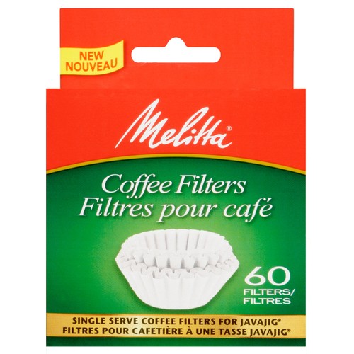 Melitta Coffee Filters JavaJig Replacement 60 Count