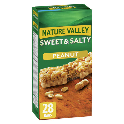 Nature Valley Granola Bars Sweet and Salty Nut Peanut 28 Count 980 g