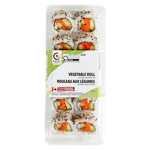 Bento Box Sushi Vegetable Roll 10 Pieces 215 g