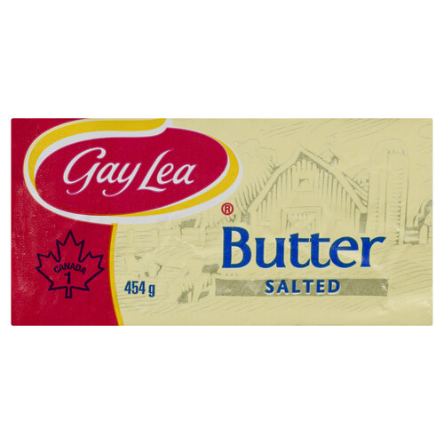 Gay Lea Butter Salted 454 g