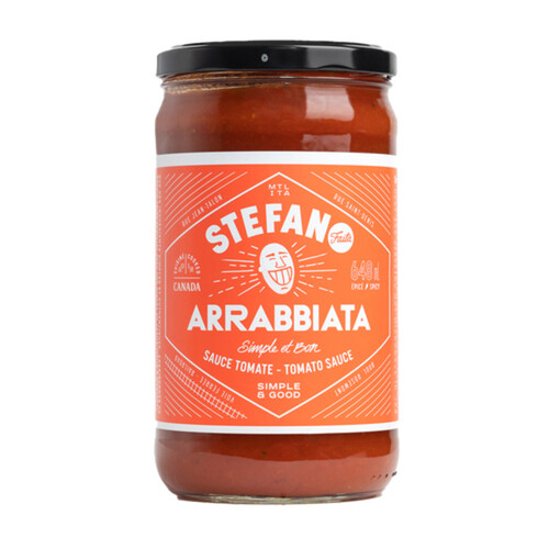 Stefano Faita Tomato Pasta Sauce Arrabbiata 648 ml