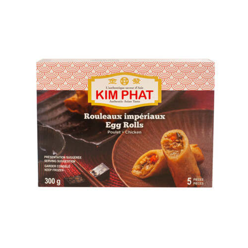 Kim Phat Frozen Egg Rolls Chicken 300 g