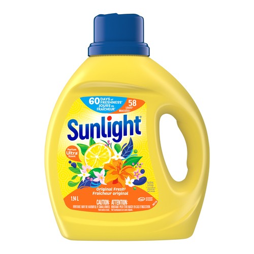 Sunlight Liquid Laundry Detergent Original Fresh 1.94 L