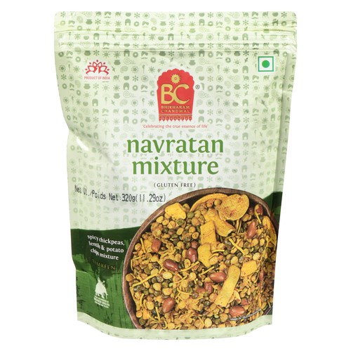 Bhikharam Chandmal Snack Navratan Mix 320 g