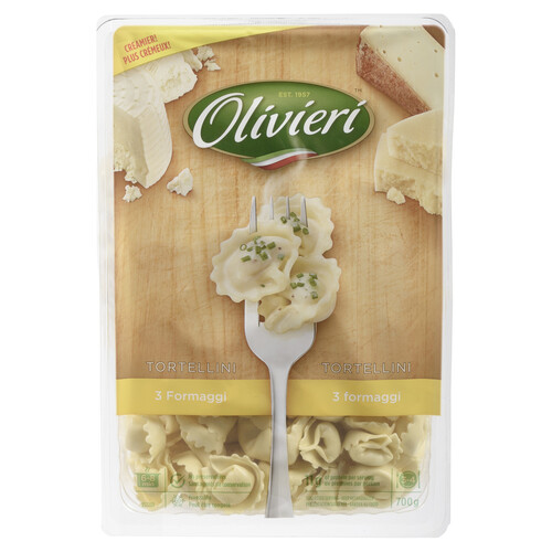 Olivieri Three Cheese Tortellini 700 g