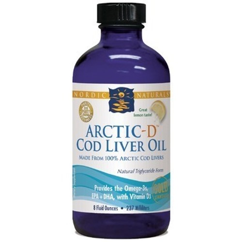 Nordic Naturals Arctic-D Cod Liver Oil 237 ml
