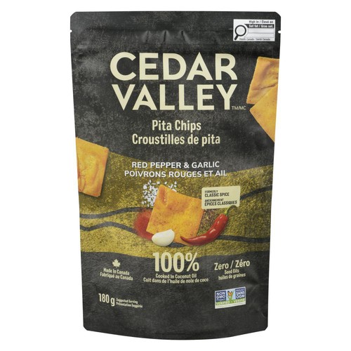 Cedar Valley Pita Chips Classic Spice 180 g