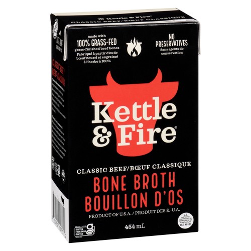 Kettle & Fire Bone Broth Classic Beef 454 ml