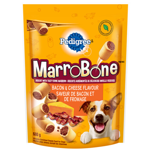 Pedigree MarroBone Adult Dog Treats Bacon & Cheese 680 g