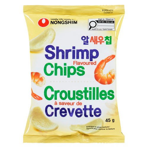Nong Shim Chips Shrimp Flavour 45 g
