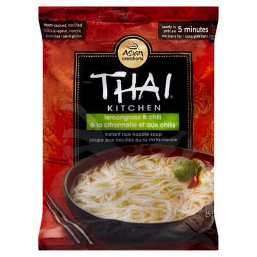 Thai Kitchen Gluten-Free Rice Noodles Soup Lemongrass & Chili 45 g