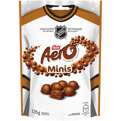 Nestlé Aero Milk Chocolate Minis Pouch 135 g