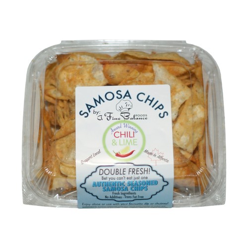 Fine Balance Samosa Chips Chili Lime 250 g