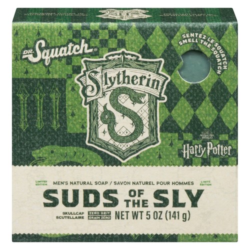 Dr. Squatch Men's Natural Soap Harry Potter Suds Of The Sly 141 g