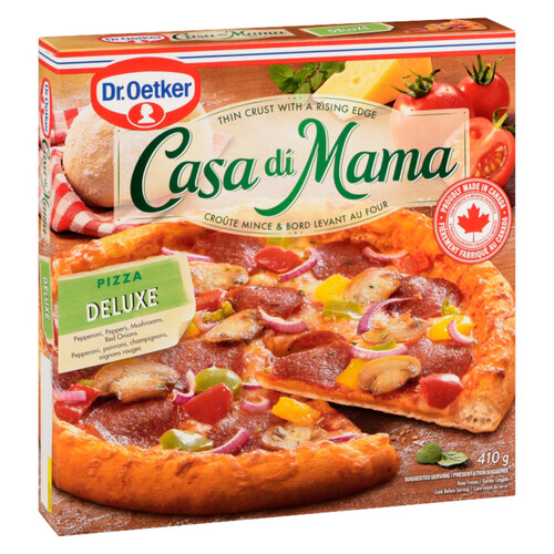 Dr. Oetker Casa Di Mama Frozen Pizza Deluxe 410 g