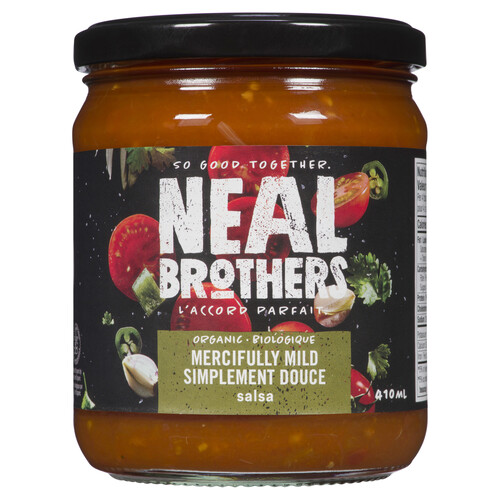 Neal Brothers Organic Salsa Mercifully Mild 410 ml