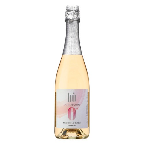 BU Non Alcoholic Sparkling Wine Rose 750 ml (bottle)