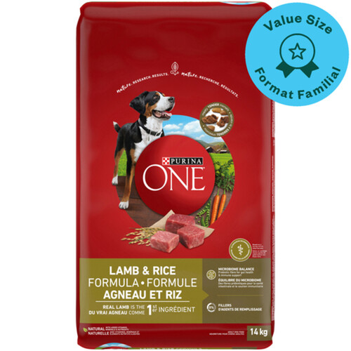 Purina ONE Dry Dog Food Lamb & Rice Formula 14 kg