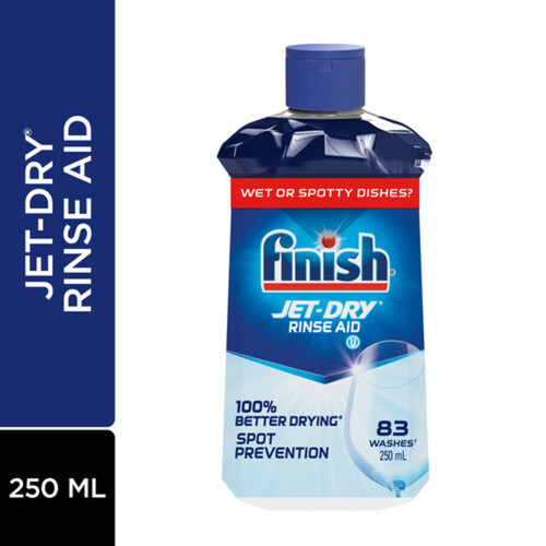 Finish Dishwasher Cleaner Jet-Dry Rinse Agent 250 ml