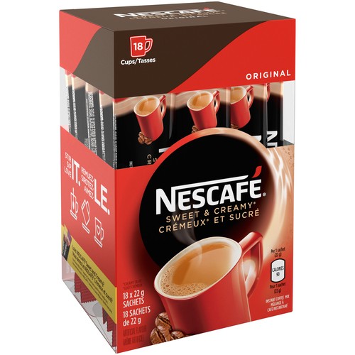 Nescafé Instant Coffee Sweet & Creamy 18 x 22 g 