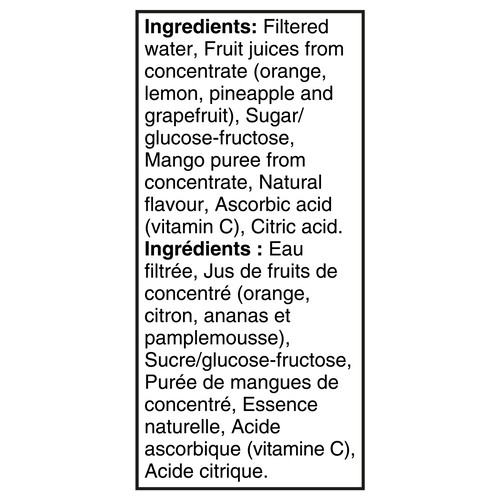 Five Alive Juice Mango Citrus 1.75 L (gable top)